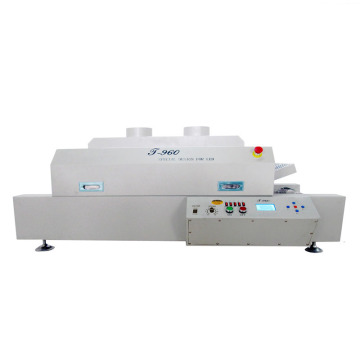 Süper kararlı T960 Masaüstü SMD Kızılötesi Hotair Konveyör SMT Geri Reklam Fırını PCB Kaynağı için