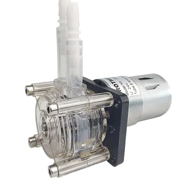 High-Flow 12V/24V Peristaltic Pump with Metering and Vacuum Functionality - 500mL/min Capacity