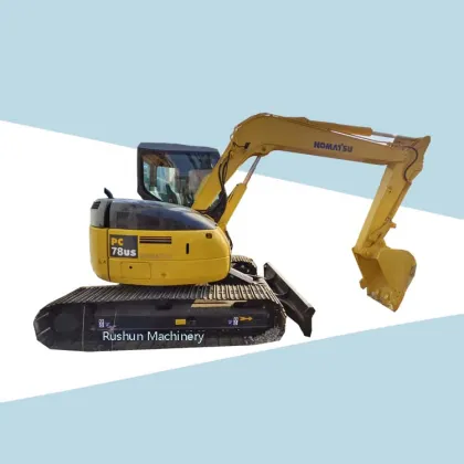 Used Japanese Komatsu Crawler Excavators - Low Hour Machines