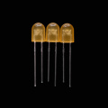 Oval LED 610nm Orange Through-hole LED 5.2 * 3.8mm