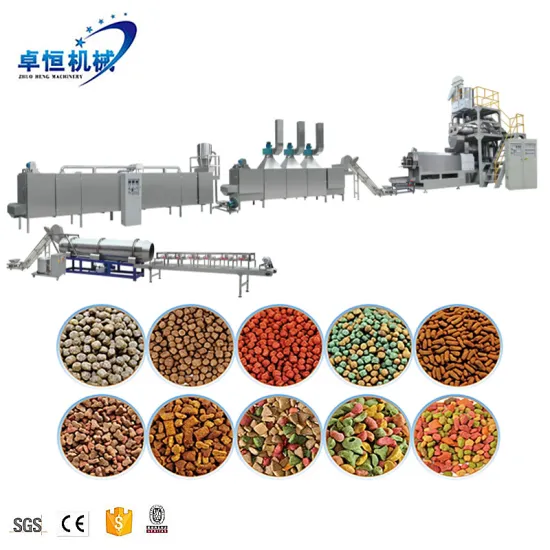Zhuoheng Automatic Pet Food Dog Food Making Machine Line