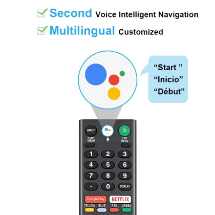 Replacement Remote RMF-TX300U for Sony Bravia Smart 4K HD LED TV