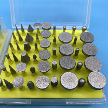 Diamond Brazed Burrs Set for Stone Carving and Grinding