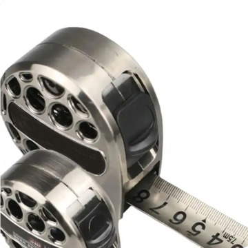 Stainless Steel Retractable Metric Tape Measure, Waterproof and Hollow Design