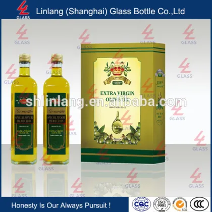 Food Grade 250ml olive oil glass bottle