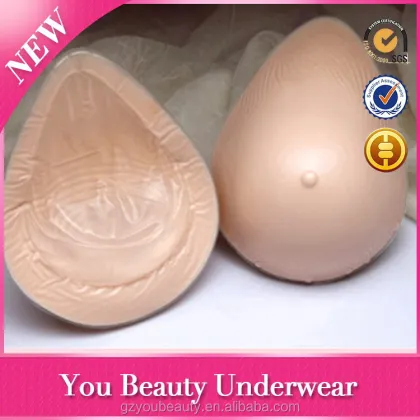 New Realistic Natural Look Soft Silicone Breast Prosthesis