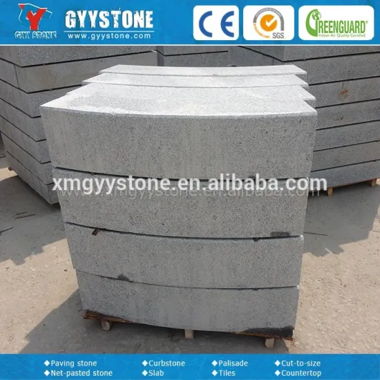 Top quality natural kerb stone sizes for driveways