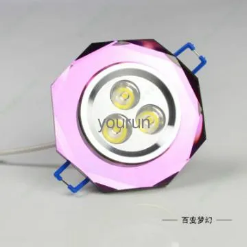 3W LED down light aluminium cover