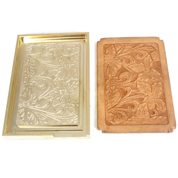 Customize Embossing Mould Plates for Leather Shoes and Bags