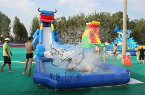 Outdoor backyard kids water slide jump house inflatable commercial inflatable water slide for kids