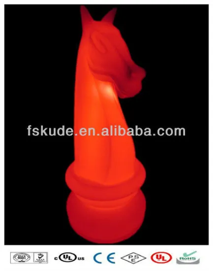 Outdoor plastic lamp shade, LED Landscape lamps, floor lamp