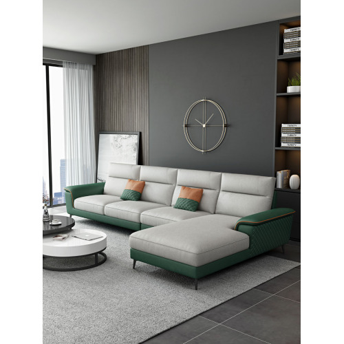 Минимальный угловой диван для гостиничного помещения