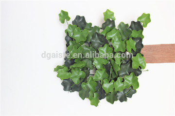 Home and outdoor decoration 25cm x 25cm artificial plastic cheap Sweet Potato Leaf grass boxwood mat hedge E15 19X15