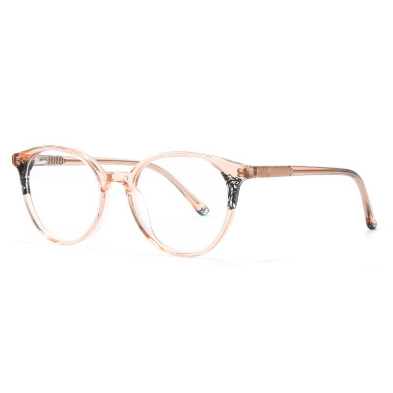 Belieye 2024 Designer Round Lamination Acetate Frames