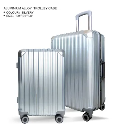 Aluminum Trolley Suitcase Luggage Case