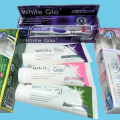 Pastel de dientes fortificante de esmalte blanco Glo Glo Herbal