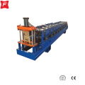 roof color steel rain gutter roll forming machine