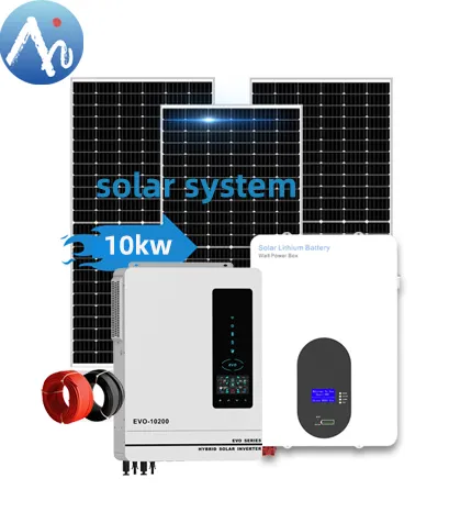 3kW Off-Grid Solar Panel and Battery Power System by Anern