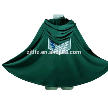 Feitong 2 Model Anime no Kyojin Cape Cosplay Costume Fantasia Attack on Titan Plus Size XXL