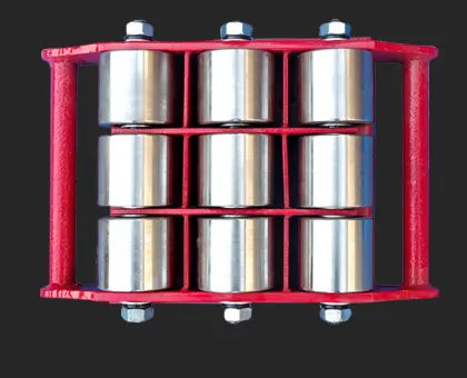 Mobile Straddle Carrier: Efficient Hand Handling Cargo Trolley