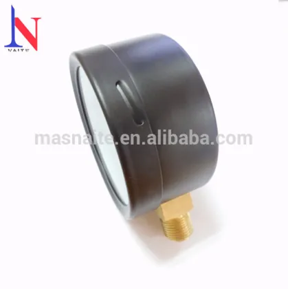 Black Steel Wika Type Dry Pressure Gauge