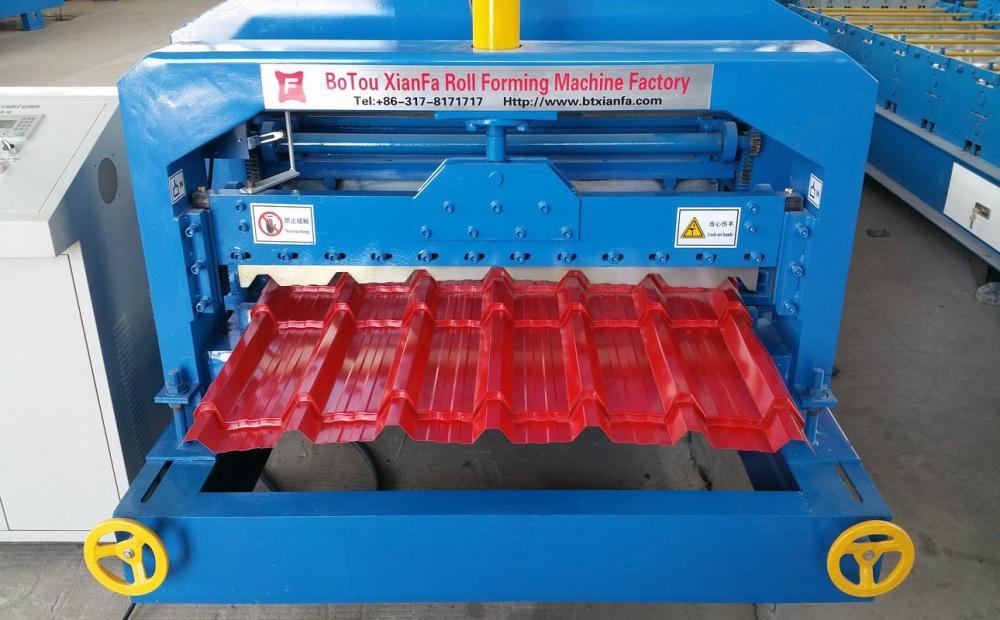 Roofing IBR Glazed Tile Roll Forming Machine