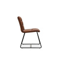 Light Exclusive Elegant Fancy Cosy Leather Dining Chair