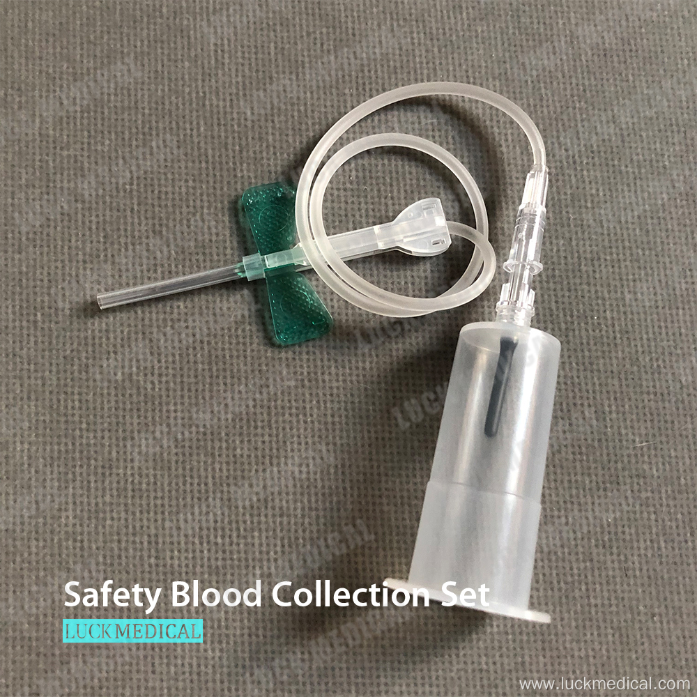 Safety Wing Needle for Blood Collection