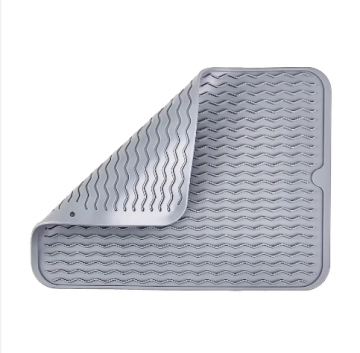 Hot Sale Soft Rubber Kitchen Table Drain Pad - Simple Design, Heat Insulation, Easy Cleaning