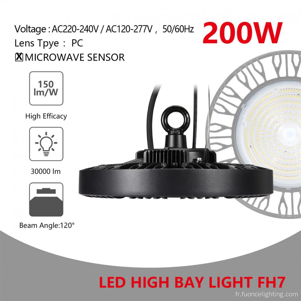 Ufo Cool White 200W LED High Bay