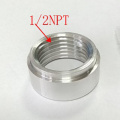 Raccord de tuyau en aluminium à souder 3/8 NPT sur bonde