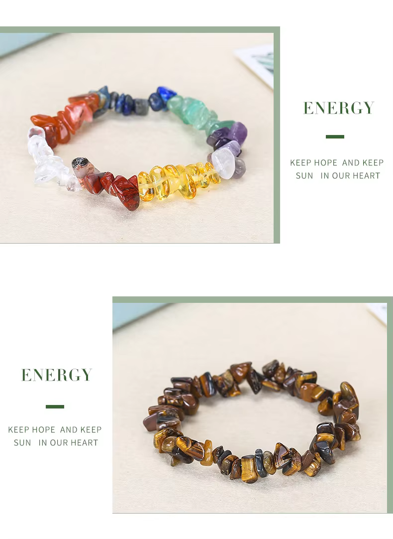 Handcrafted Irregular Crystal Bracelet