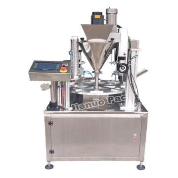 Máquina de enchimento automática de copo k que faz cápsulas de café nespresso/máquina de enchimento de cápsulas de café nespresso para cápsulas de chá pequenas