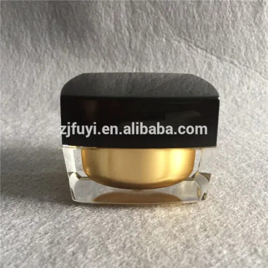 Acrylic Square Cosmetic Packaging for Cream Jar