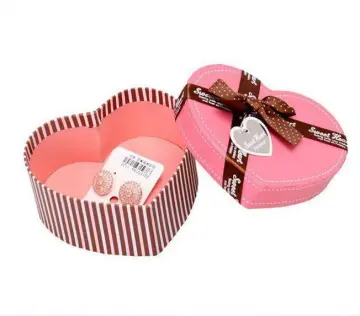 Luxury Gift Packaging Box Wedding Printed Heart Shaped
