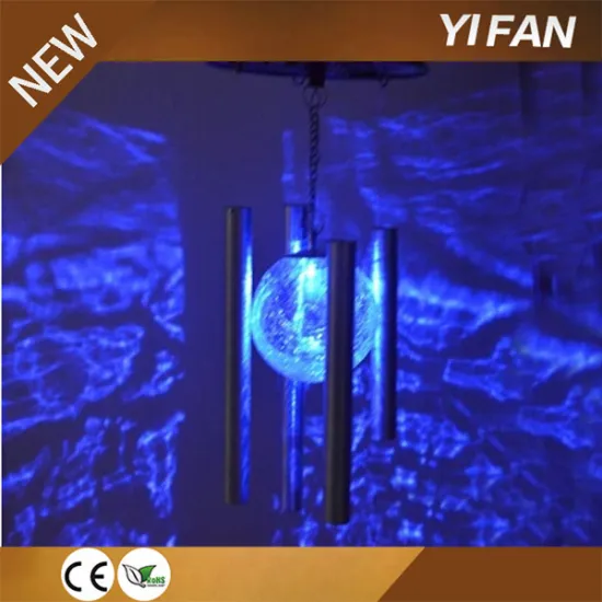 Garden Peacock Solar Wind chime Light