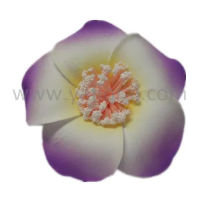12cm hot sale purple artificial flower hand making foam flowers for promotion