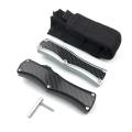 OTF knife Aviation Aluminum Handle Spring Double Action