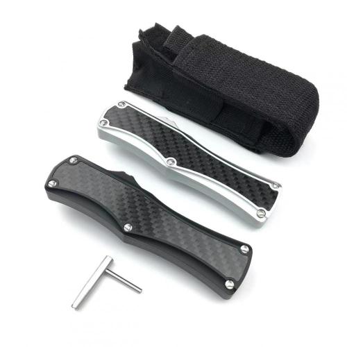 OTF Knife Aviation Aviation Handle Spring Double Action