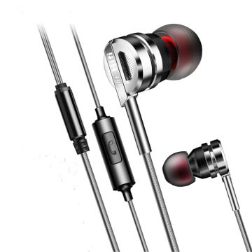 Zinc Alloy HiFi Earphone MP3 Headset With Mic