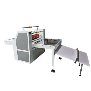 Roll -overdrachtsfoliemachine koud stempelen voor papier