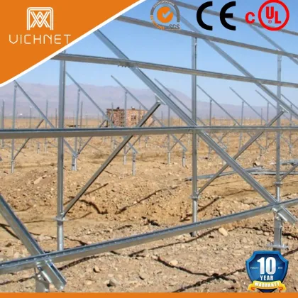 Vichnet solar systerm support of strut channel