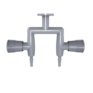 Lab Double outlet Gas fitting