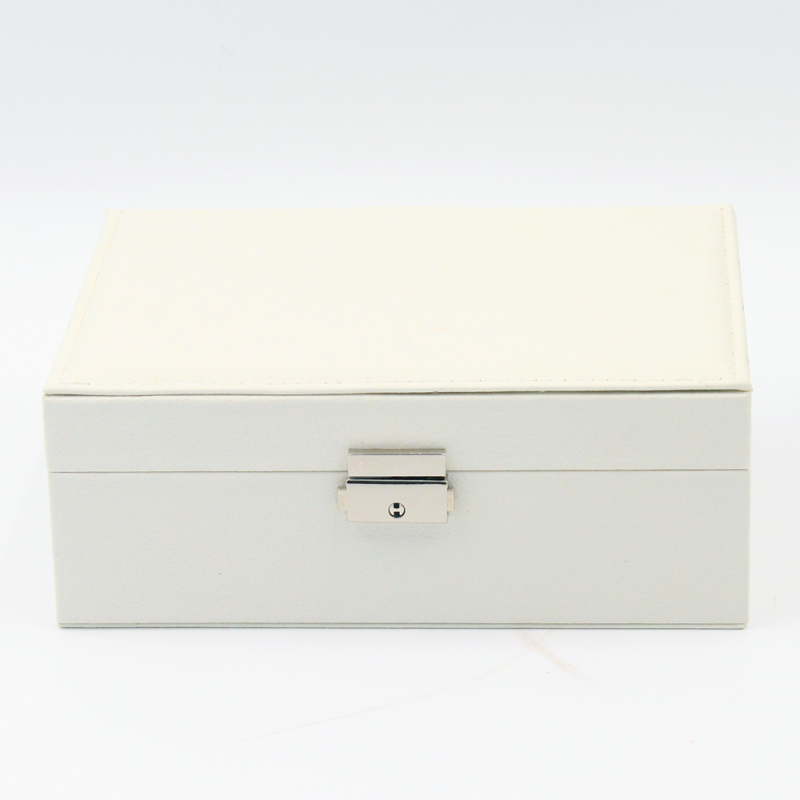 Affordable PU Leather Jewelry Case with Tray: The Perfect Gift and Storage Solution for Women