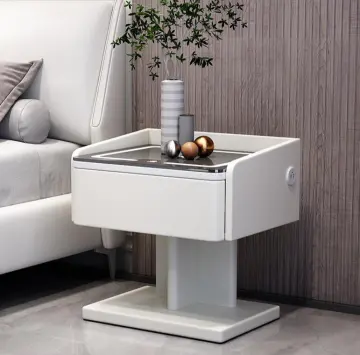 Modern New Nordic Smart Bedside Table
