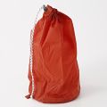 Round bottom nylon drawstring tote pouch