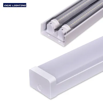 2x36W Batten Light Surface Mounted with Prismatic Diffuser for T8 Tubes & LED Linear Lights