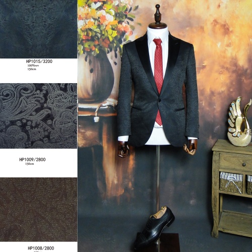 New Fashion Woolen Slim Fit Western Wedding Suit