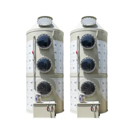 Exhaust gas treatment equipment air purification