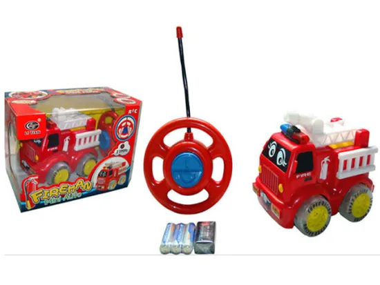 2 CHANNLES R/C CARTOON FIREMAN CAR